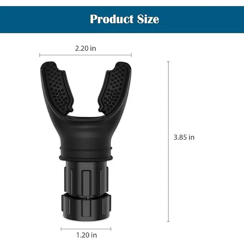 Compact Breathing Trainer - Adjustable Resistance Workout Equipment, Home Workout Gear, Sports Training Equipment, Training Aids, Exercise Gear, 2.2X3.85In Portable Agility Device for Athletes, Space-Saving Gym Accessory